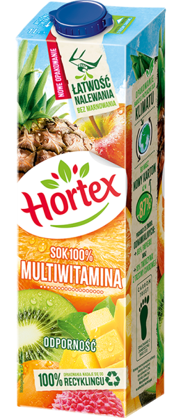 SOK HORTEX 1L*6 MULTIWITAMINA 100% KART