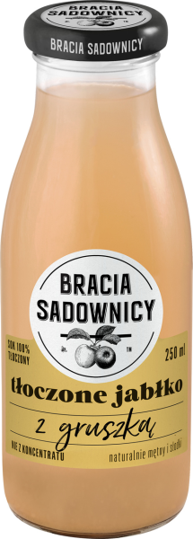 SOK TLOCZ JABL Z GRUSZKA 250ML*8 BRACIA SADOWNICY