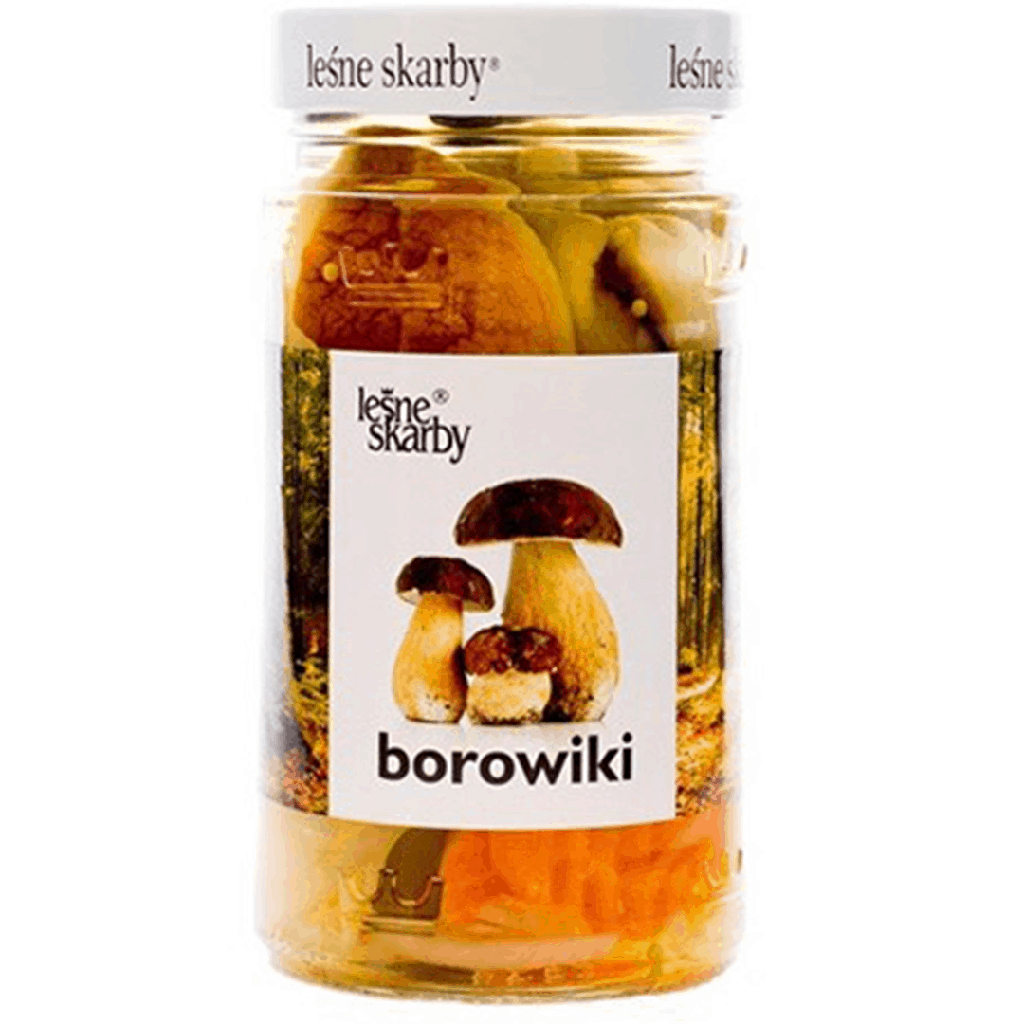 BOROWIKI MARYNOWANE KROJONE 280G*6 LESNE SKARBY