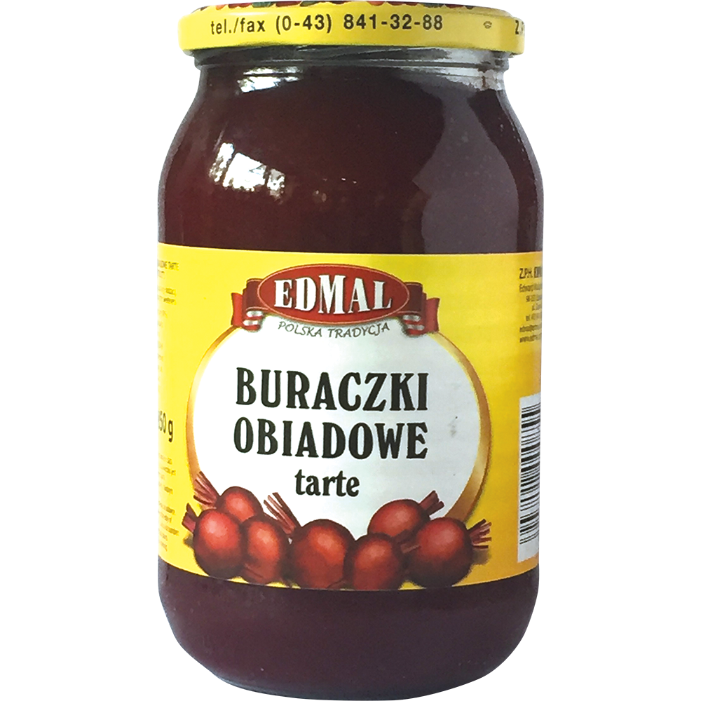 BURACZKI OBIADOWE 900ML*8 EDMAL