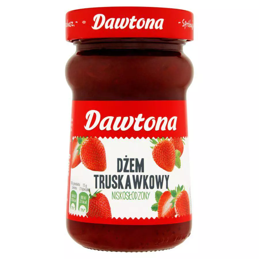 DZEM NISKOSLODZONY TRUSKAWKOWY 280G DAWTONA