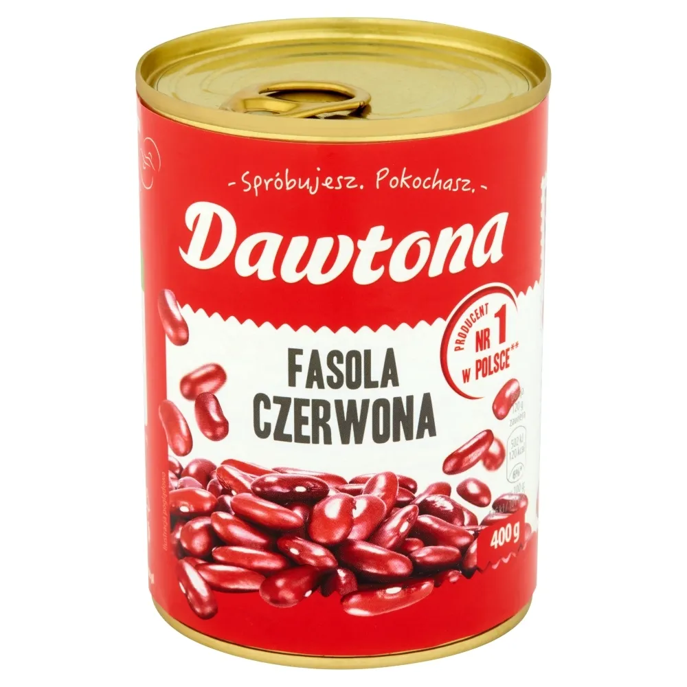 FASOLA CZERWONA 400G*6 DAWTONA