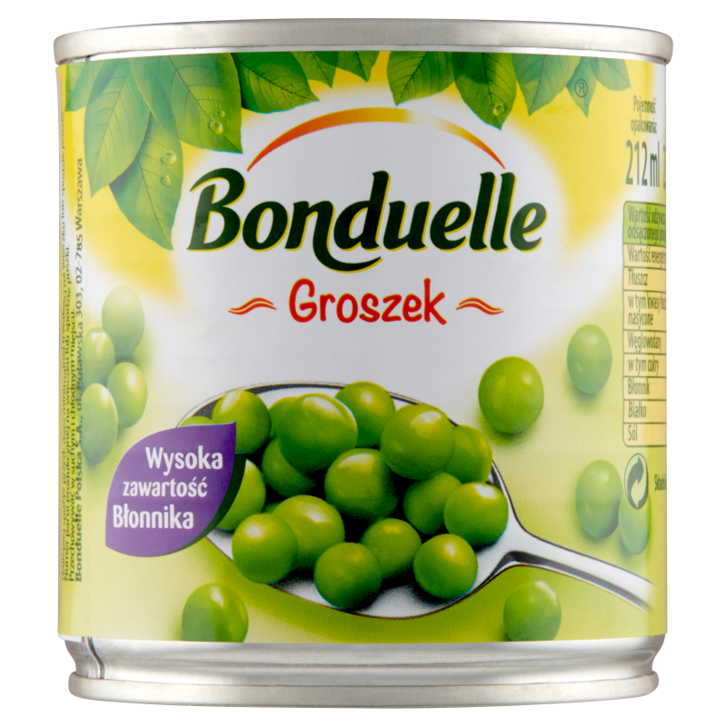 GROSZEK KONSERWOWY 200G*12 BONDUELLE