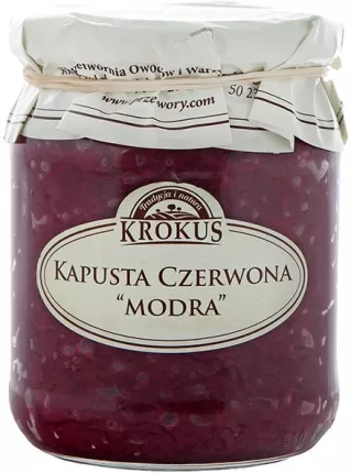 KAPUSTA CZERWONA MODRA 500G*6 KROKUS