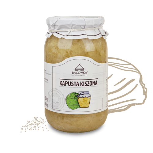 KAPUSTA KISZONA 820G*6 BACOWKA