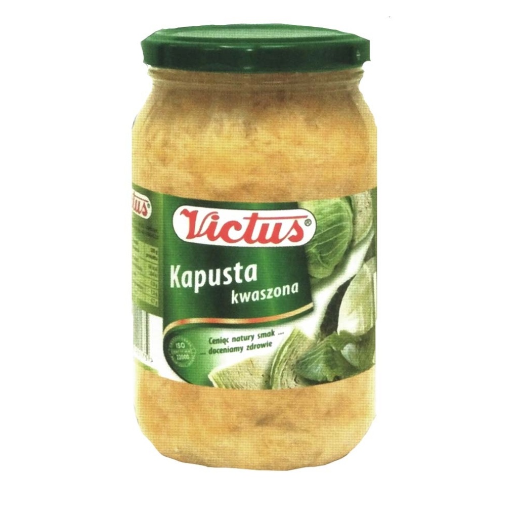 KAPUSTA KISZONA BIALA 850G*6 VICTUS