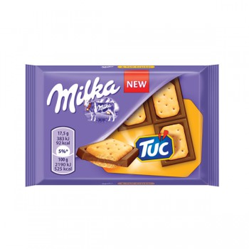 CZEKOLADA MILKA SANDWICH TUC 87G*18 MONDELEZ