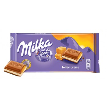 CZEKOLADA MILKA TOFFEE CREAM 100G*23 MONDELEZ