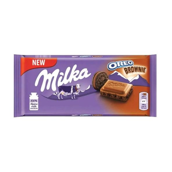 CZEKOLADA MILKA WITH OREO CHOCO 100G*22 MONDELEZ