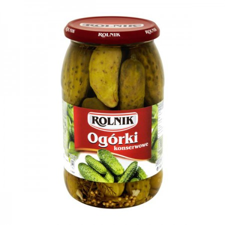 OGORKI ROLNIK KONSERWOWE 900ML*6