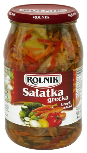 SALATKA ROLNIK GRECKA 900ML*6