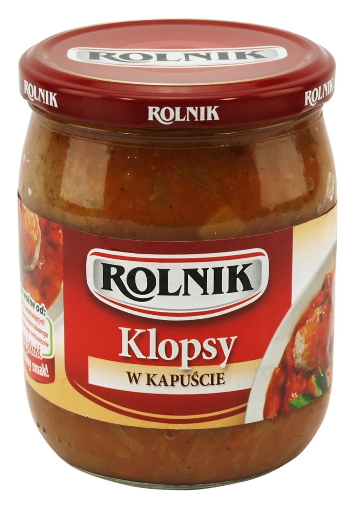 KLOPSIKI ROLNIK W KAPUSCIE 540ML*6