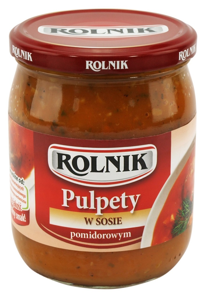 PULPETY ROLNIK W SOSIE POMIDOROWYM 540ML*6