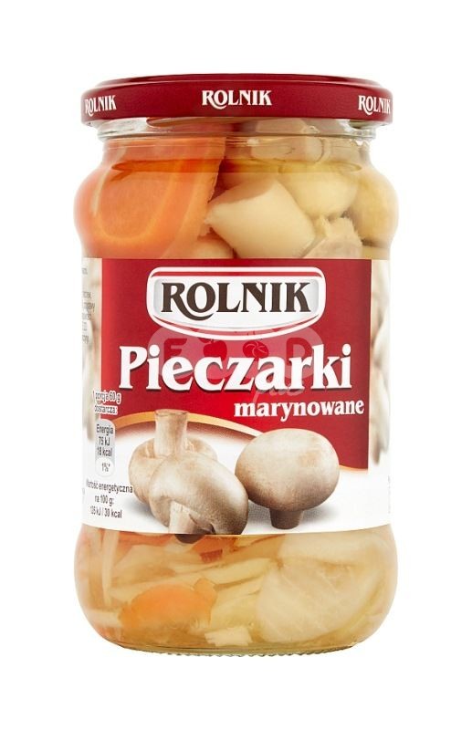 PIECZARKI ROLNIK MARYNOWANE 370ML*12