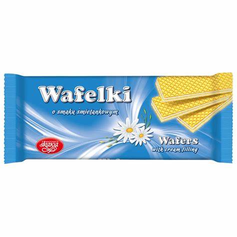 WAFLE SMIETANKOWE 180G*14 SKAWA