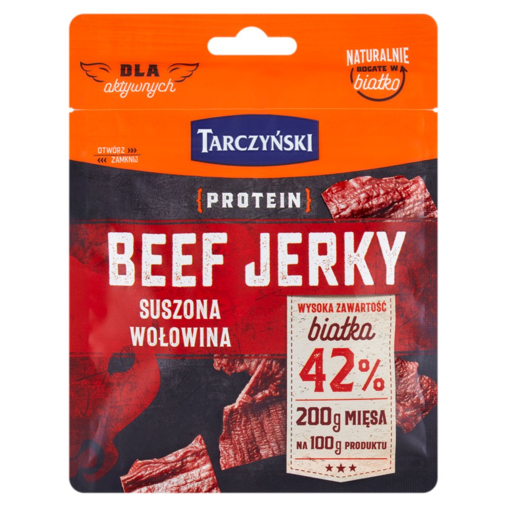 TARCZYNSKI BEEF JERKY SUSZONA WOLOWINA 25G*10