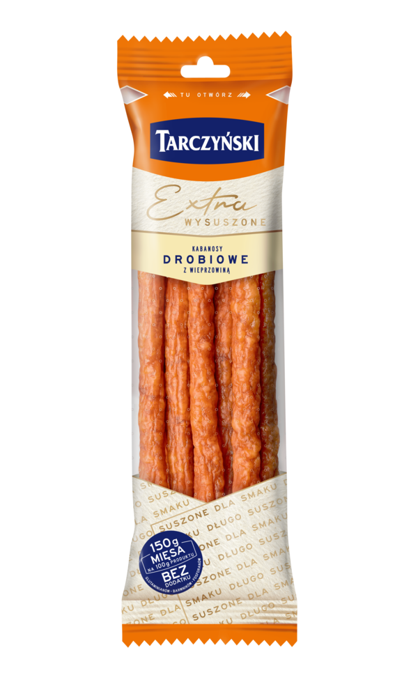 TARCZYNSKI KABANOS DROBIOWY EXTRA 130G*14