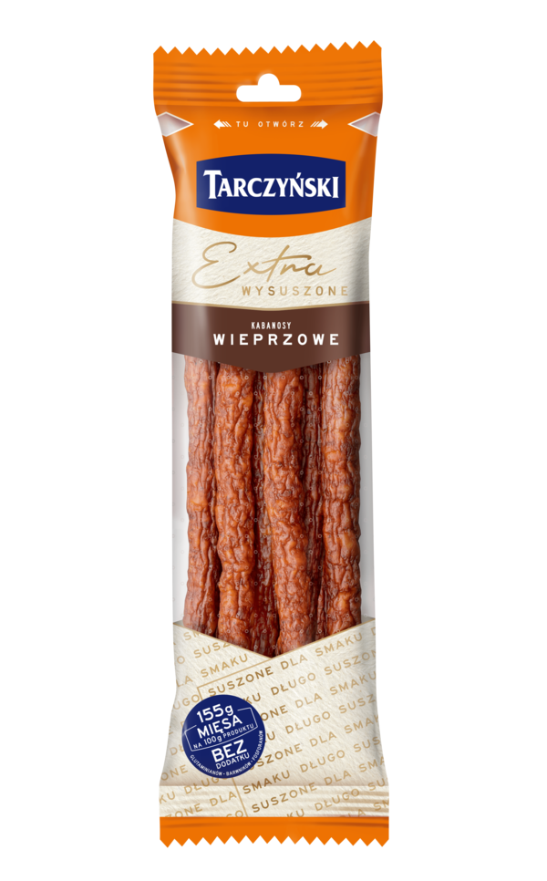 TARCZYNSKI KABANOS WIEPRZOWY EXTRA 130G*14 