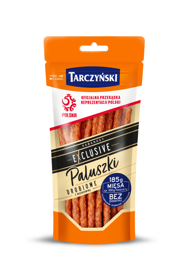 TARCZYNSKI KABANOSY EXCLUSIVE PALUSZKI Z IND 80G*16