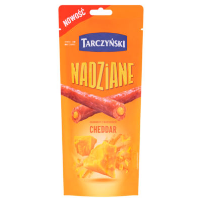 TARCZYNSKI KABANOSY NADZIANE CHEDDAR 95G*10