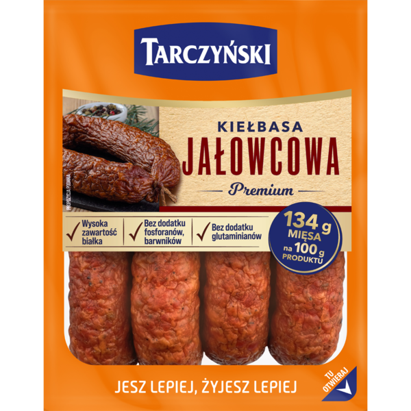 TARCZYNSKI KIELBASA JALOWCOWA OK 0,9KG