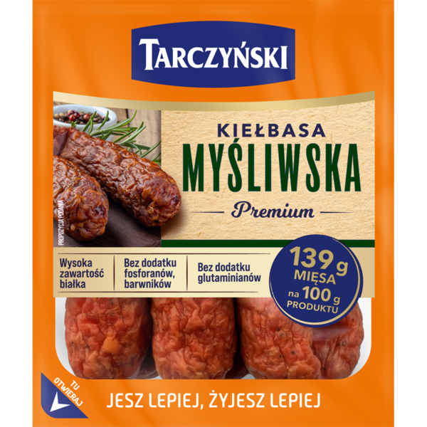 TARCZYNSKI KIELBASA MYSLIWSKA OK 0,4KG