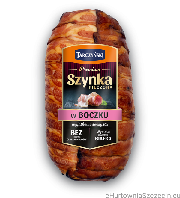 TARCZYNSKI SZYNKA PIECZONA W BOCZKU OK 2KG*2