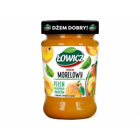 DZEM LOWICZ ANANASOWY NISKOSLODZONY 280G*8