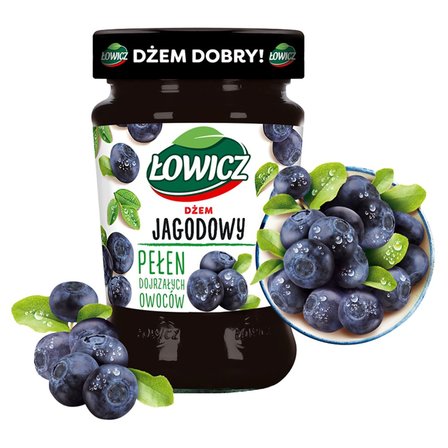 DZEM LOWICZ JAGODOWY NISKOSLODZONY 280G*8