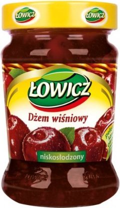 DZEM LOWICZ WISNIOWY NISKOSLODZONY 280G*8