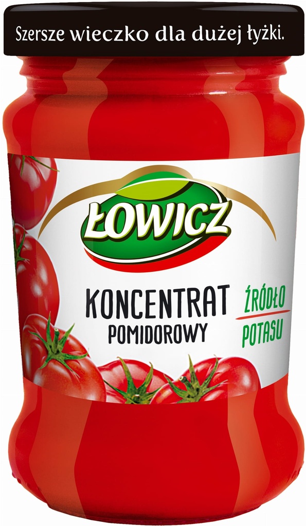 KONCENTRAT LOWICZ POMIDOROWY 190G*12 SLOIK