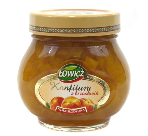 KONFITURA LOWICZ Z BRZOSKWINI 240G*8