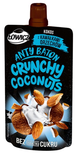 MUS LOWICZ ANTYBATON CRUNCHY COCONUT 100G*12 SASZ MAS