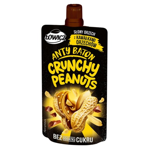 MUS LOWICZ ANTYBATON CRUNCHY PEANUTS 100G*12 SASZ MAS