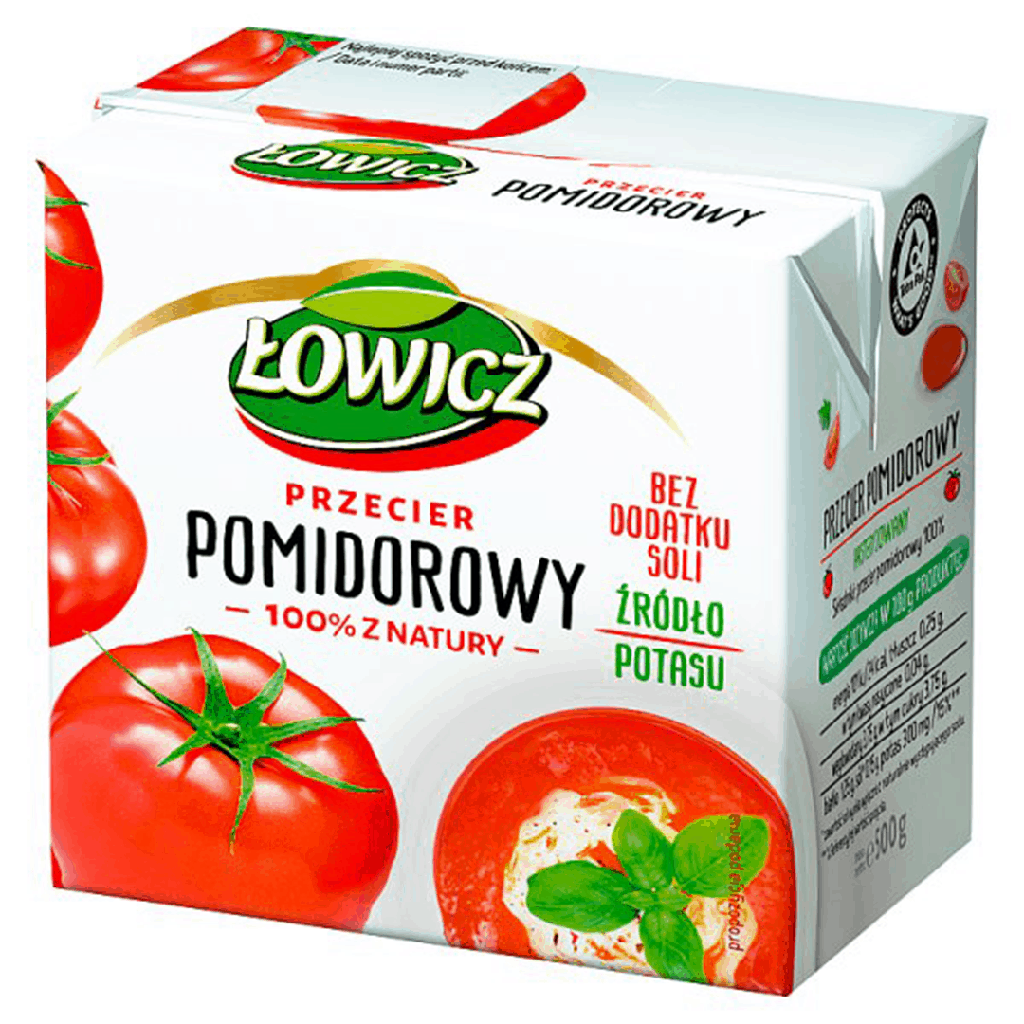 PRZECIER POMIDOROWY LOWICZ 500G*12 KARTON