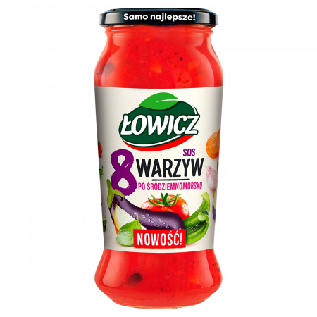 SOS LOWICZ 8 WARZYW PO SRODZIEMNOMORSKU 500G*6