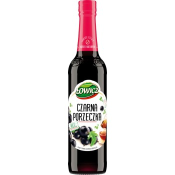 SYROP LOWICZ 400ML*6 CZARNA PORZECZKA AGROS NOVA