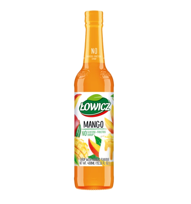 SYROP LOWICZ 400ML*6 MANGO AGROS NOVA