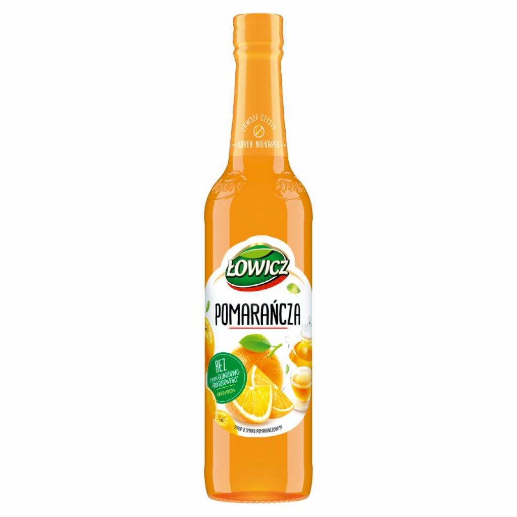 SYROP LOWICZ 400ML*6 POMARANCZA AGROS NOVA