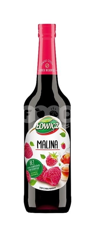 SYROP LOWICZ 680ML*6 MALINA BUT AGROS NOVA