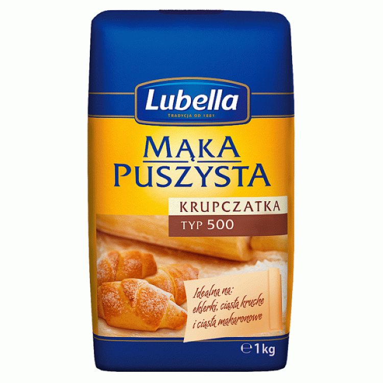 MAKA LUBELLA KRUPCZATKA PUSZYSTA WZBOGA 1KG MASPEX