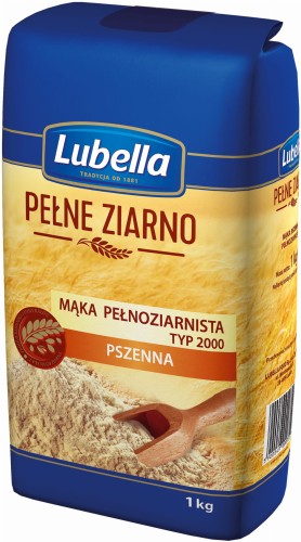 MAKA LUBELLA PELNE ZIARNO PSZENNA 1KG MASPEX*10