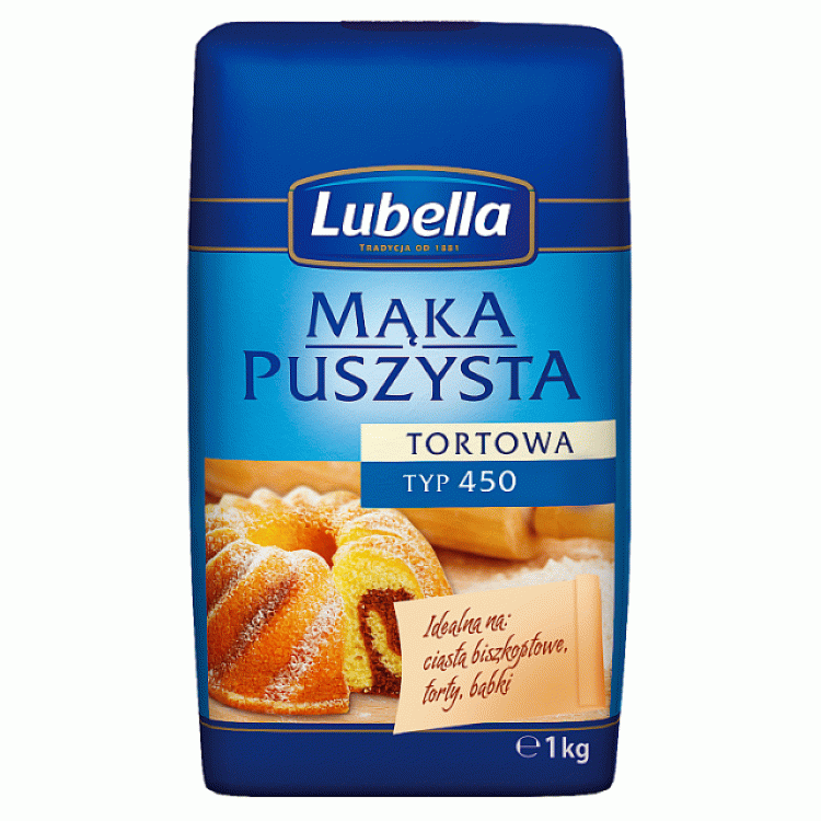 MAKA LUBELLA TORTOWA PUSZYSTA 1KG MASPEX*10