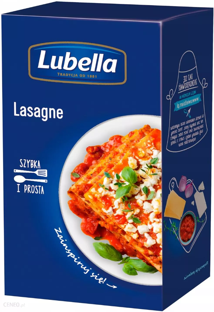 MAKARON INSPIRACJE 500G*12 LASAGNE LUBELLA