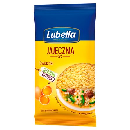 MAKARON LUBELLA 250G*20 DOMOWY JAJECZNY GWIAZDKI