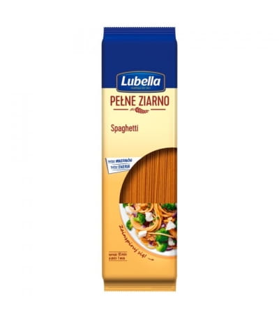 MAKARON LUBELLA 400G*20 PELNE ZIARNO SPAGHETTI