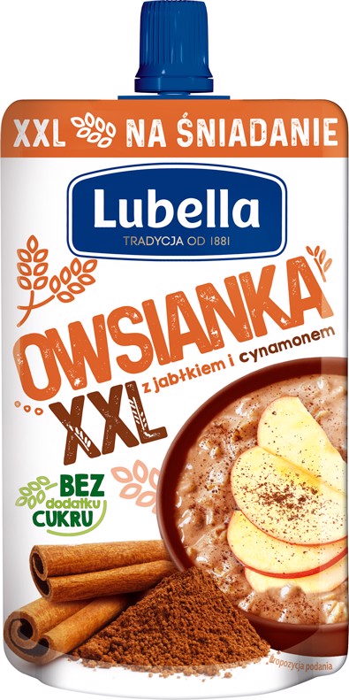 OWSIANKA LUBELLA JABLKO CYNAMON 170G*10 SASZ MASPEX