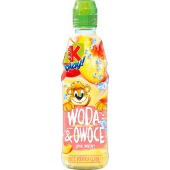 NAPOJ KUBUS PLAY 400ML*12 WODA&OWOCE JABLKO-BRZOS PET