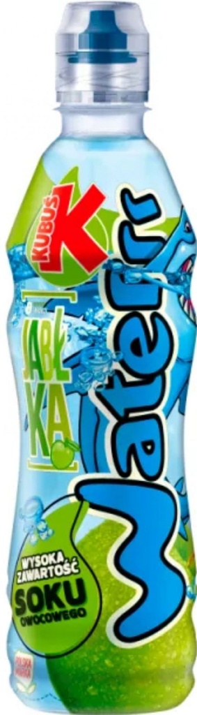 WODA KUBUS WATERRR 500ML*12 JABLKO NGAZ PET MASPEX