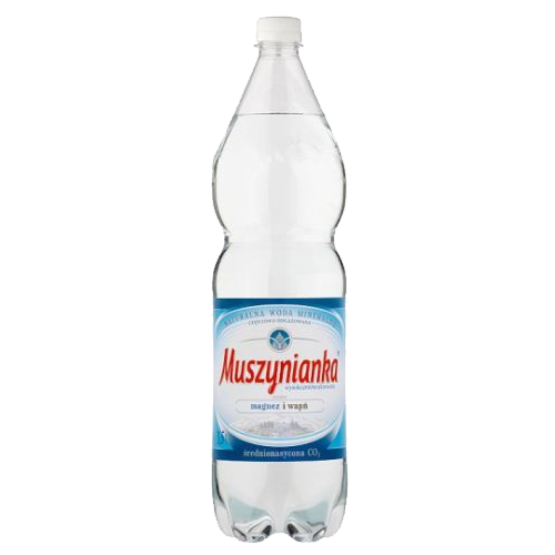 WODA MUSZYNIANKA 1,5L*6 GAZ PET